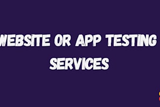do detailed QA testing or website testing and review