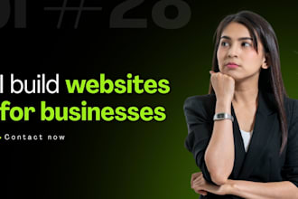 build a professional website for your small business