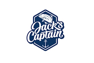 design cool spirit frozen seafood import export logo