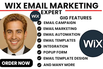 design wix ascend email campaign marketing setup email newsletter automation seo