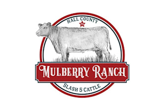 make professional logo for old family ranch in west texas