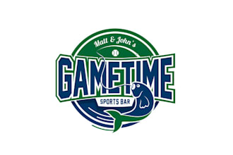 design update classic sports bar logo