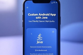 build a custom android app with java