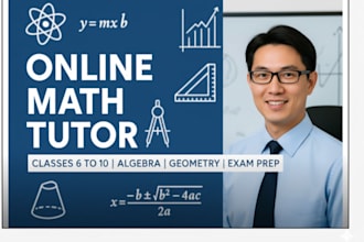 tutor your child in middle school math, algebra, and geometry