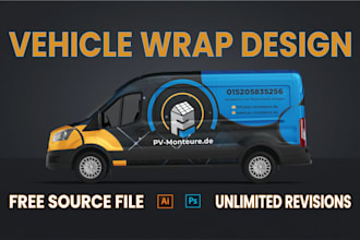 do car wrap, van wrap design, racing car wrap, food truck wrap
