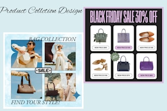 product flyer design product collection design product catalog design brochure