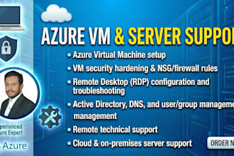 fix azure vm and server rdp issues