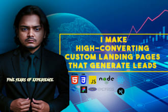 make lead generation landing page