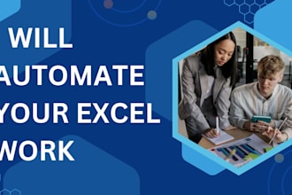 create excel graphs, excel charts, dashboards and macros