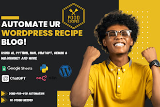 automate your recipe blog with ai