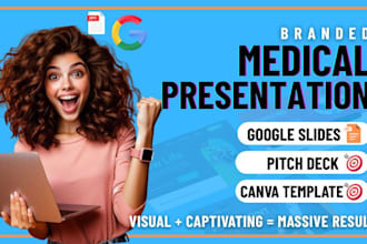 create medical presentation, medical healthcare presentation, medical powerpoint