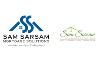 do modern home, building, construction, real estate logo design