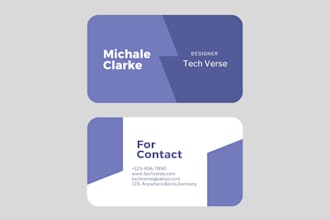 design a stylish business card