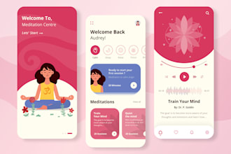 develop meditation app, health therapy app, telemedicine app, wellness mind app