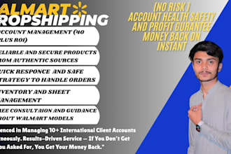 manage dropshipping walmart stores with winning products