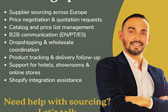 source european suppliers and manage procurement for your business