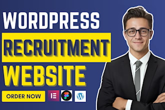 design recruitment, job board, portal, agency, staff agency wordpress website