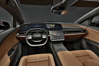 modern full ev interior body kit,suv interior, realistic render,vehicles concept