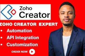 be your expert zoho creator developer for forms, apps, and dashboards