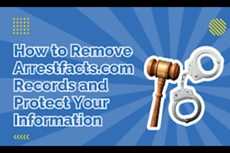 takedown negative articles, arrest records, court cases, mugshots and copyright