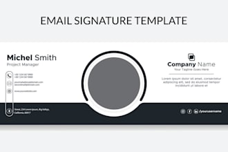 create and fix clickable and animated gmail and outlook signature