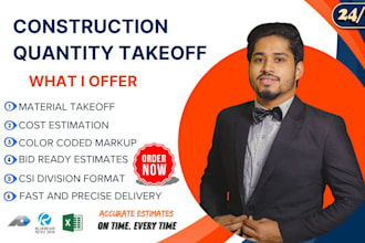 do construction takeoff and cost estimation