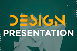redesign powerpoint presentation and pitch deck
