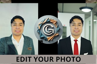 edit your photo to make it look professional for your CV linkedin