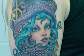 draw custom tattoo designs