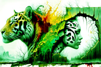 create your watercolor custom tattoo design