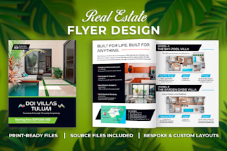 design personalized real estate flyer