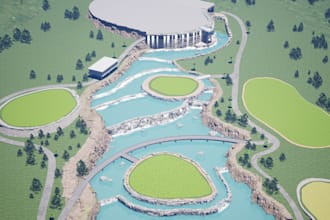 remodel golf course,golf map,rv park,layout,putting green,golf shop assets,holes