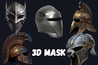 do 3d mask, 3d cosplay, helmet, cosplay, 3d helmet, mask, cosplay mask, 3d armor