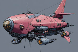sci fi and spaceship design