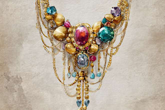 design fashionable jewellery and collections for you