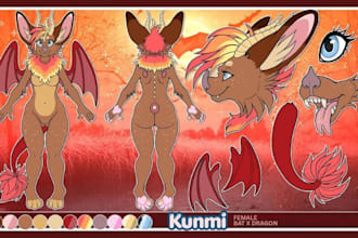 fursona ref sheet furry reference sheet anthro ref sheet furry ref sheet anime