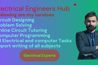 do your electrical circuit problems and tasks