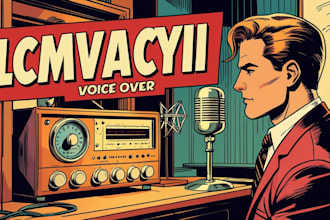 record your north american male voice over