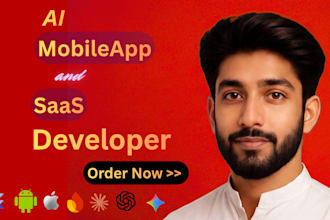 develop ai mobile app, ai saas application as flutter developer