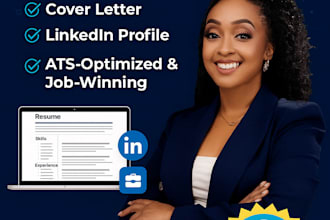 create your IT resume tech resume cover lettter and linkedin profile opt