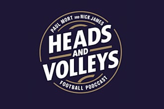 design unique football podcast logo
