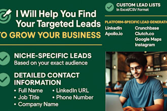 help you find your targeted leads to grow your business