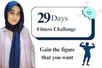 be sport nutritionist make workout plan meal plan for muscle gain
