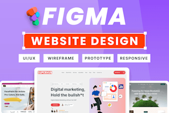 redesign your website UI UX in figma