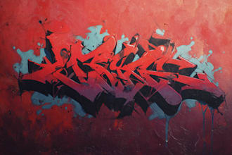create custom graffiti art designs murals and wall arts