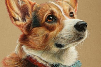draw amazing pet disney portrait