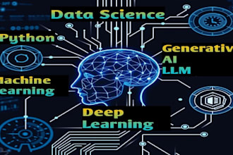 do data science, machine learning, data analysis python projects