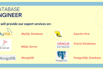 provide sql, nosql, mongodb, postgresql, and any db services