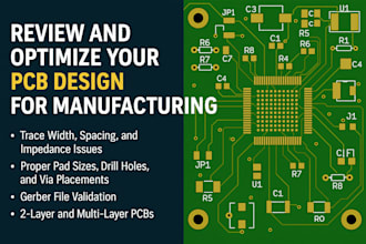 review and optimize your pcb design for manufacturing