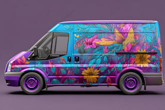 do creative vehicle wrap, car wrap